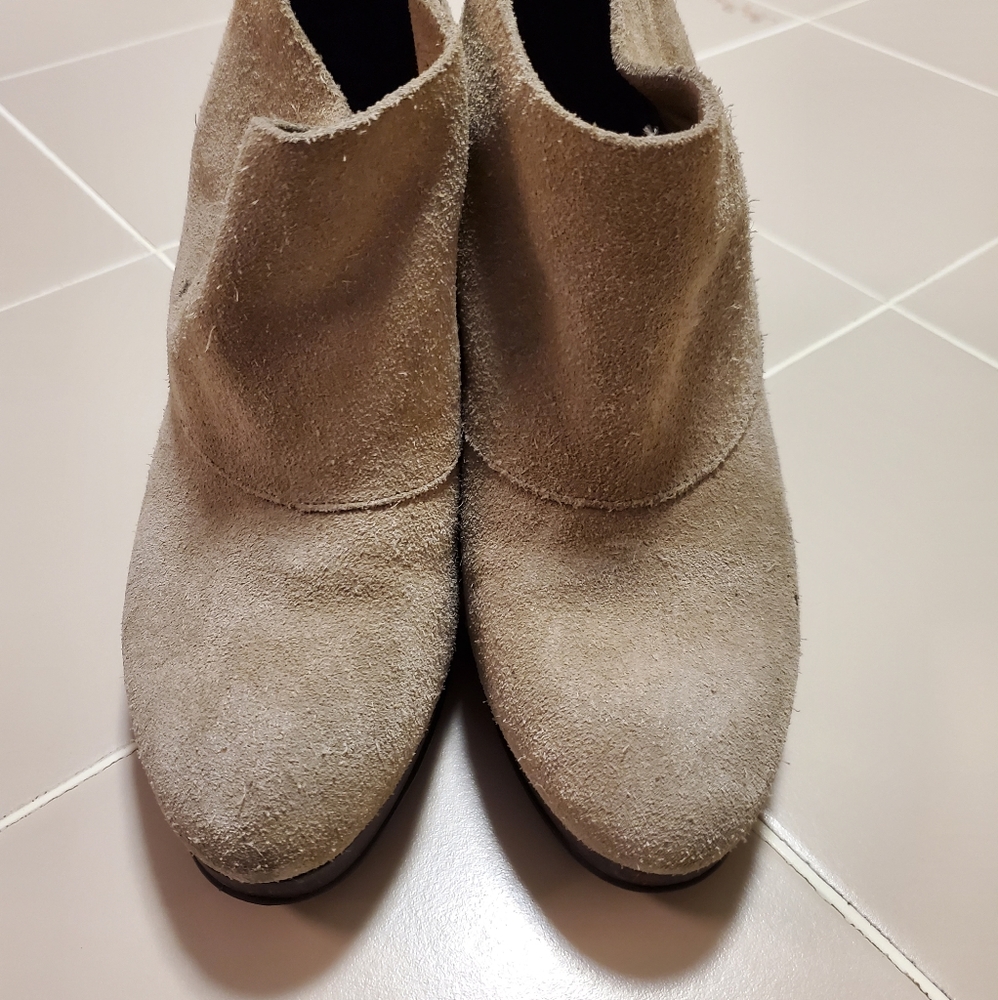 Cole Haan Heel Suede Booties